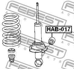 Купить запчасть FEBEST - HAB017 