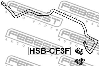 Купить запчасть FEBEST - HSBCF3F 