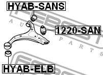 Купить запчасть FEBEST - HYABSANS 