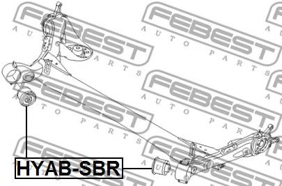 Купить запчасть FEBEST - HYABSBR 