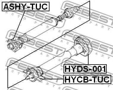 Купить запчасть FEBEST - HYCBTUC 