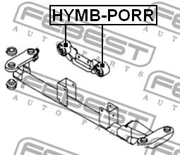 Купить запчасть FEBEST - HYMBPORR 