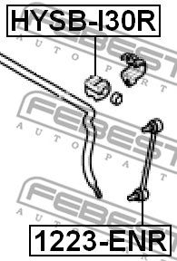 Купить запчасть FEBEST - HYSBI30R 