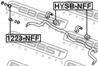 Купить запчасть FEBEST - HYSBNFF 