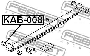 Купить запчасть FEBEST - KAB008 