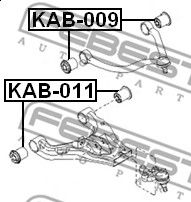 Купить запчасть FEBEST - KAB009 