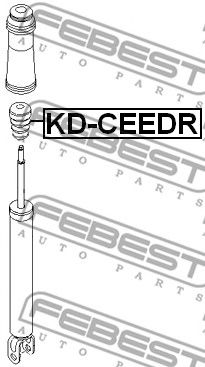 Купить запчасть FEBEST - KDCEEDR 
