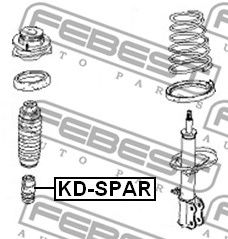 Купить запчасть FEBEST - KDSPAR 