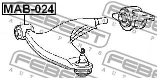 Купить запчасть FEBEST - MAB024 