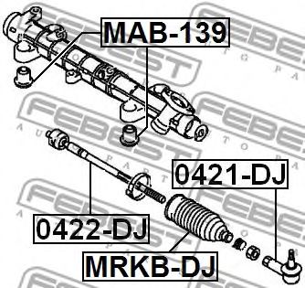 Купить запчасть FEBEST - MAB139 