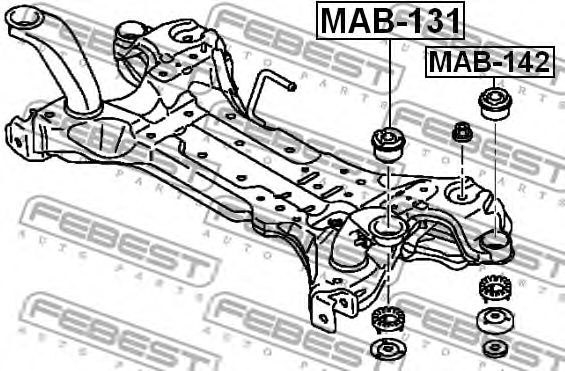 Купить запчасть FEBEST - MAB142 