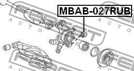 Купить запчасть FEBEST - MBAB027RUB 