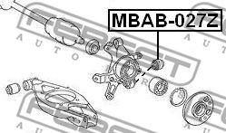 Купить запчасть FEBEST - MBAB027Z 