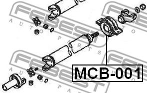 Купить запчасть FEBEST - MCB001 