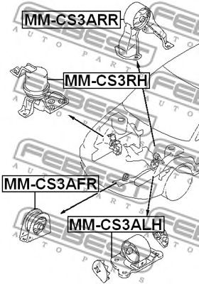 Купить запчасть FEBEST - MMCS3ARR 