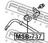 Купить запчасть FEBEST - MSB737 