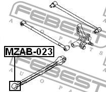 Купить запчасть FEBEST - MZAB023 