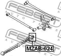 Купить запчасть FEBEST - MZAB024 