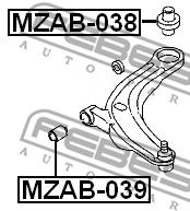 Купить запчасть FEBEST - MZAB039 