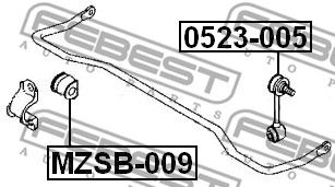 Купить запчасть FEBEST - MZSB009 