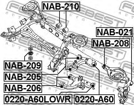 Проставки над передними стойками 30 мм Nissan Navara D40, Pathfinder R51