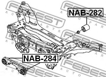 Купить запчасть FEBEST - NAB284 