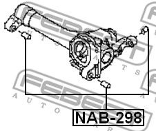 Купить запчасть FEBEST - NAB298 