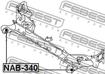 Купить запчасть FEBEST - NAB340 