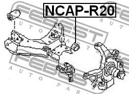 Купить запчасть FEBEST - NCAPR20 