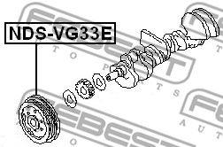Купить запчасть FEBEST - NDSVG33E 