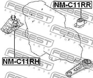 Купить запчасть FEBEST - NMC11RR 