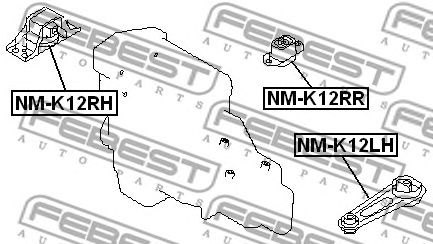 Купить запчасть FEBEST - NMK12LH 