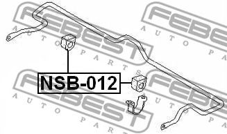 Купить запчасть FEBEST - NSB012 