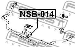 Купить запчасть FEBEST - NSB014 