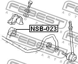 Купить запчасть FEBEST - NSB023 