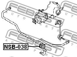 Купить запчасть FEBEST - NSB038 