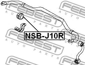 Купить запчасть FEBEST - NSBJ10R 