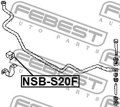Купить запчасть FEBEST - NSBS20F 