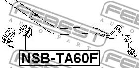 Купить запчасть FEBEST - NSBTA60F 