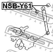 Купить запчасть FEBEST - NSBY61 
