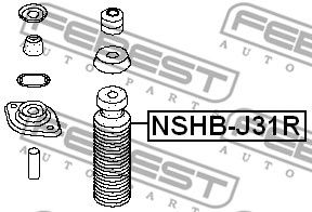 Купить запчасть FEBEST - NSHBJ31R 