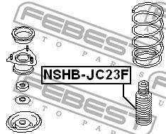 Купить запчасть FEBEST - NSHBJC23F 