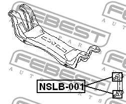 Купить запчасть FEBEST - NSLB001 