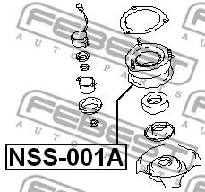 Купить запчасть FEBEST - NSS001A 