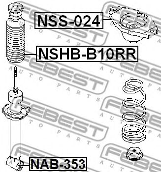 Купить запчасть FEBEST - NSS024 