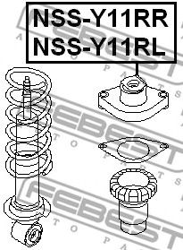 Купить запчасть FEBEST - NSSY11RL 
