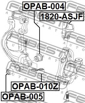 Купить запчасть FEBEST - OPAB010Z 