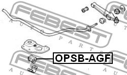 Купить запчасть FEBEST - OPSBAGF 