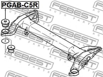 Купить запчасть FEBEST - PGABC5R 