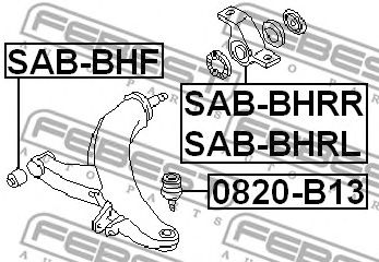 Купить запчасть FEBEST - SABBHRR 